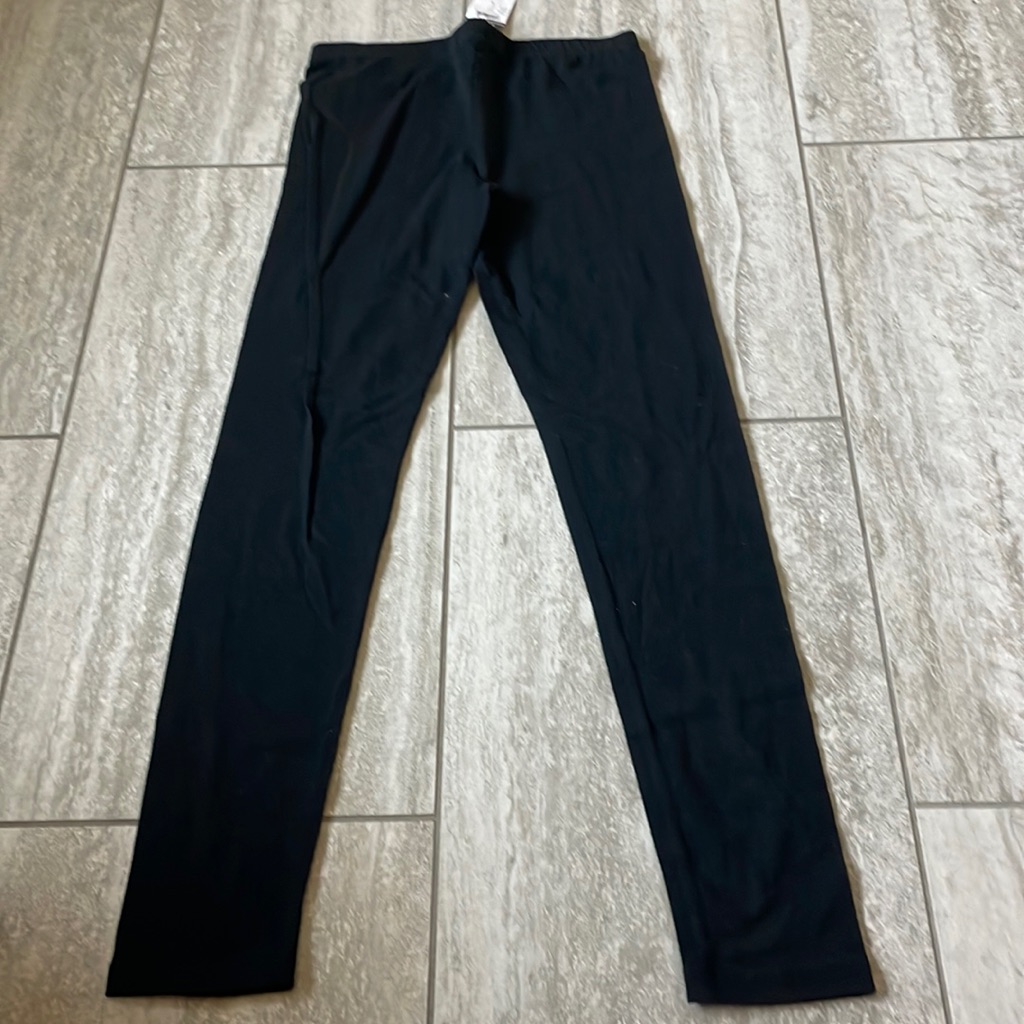 Active Basic Large Black Leggings